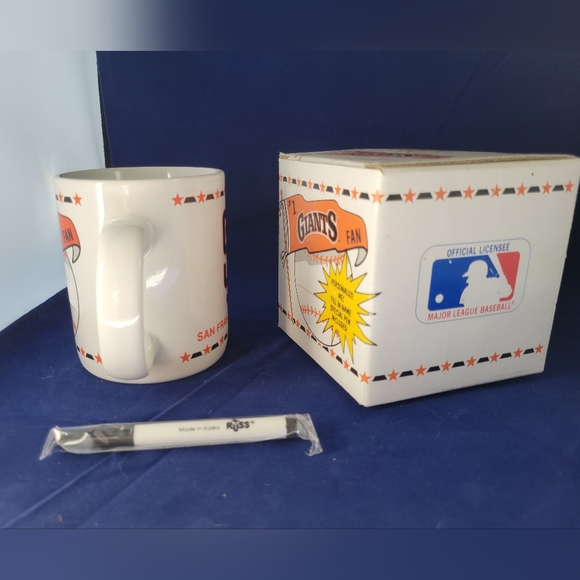 Vintage Russ San Francisco Giants Baseball Cup/Mug All Occasion Holiday/Kids - Picture 3 of 14